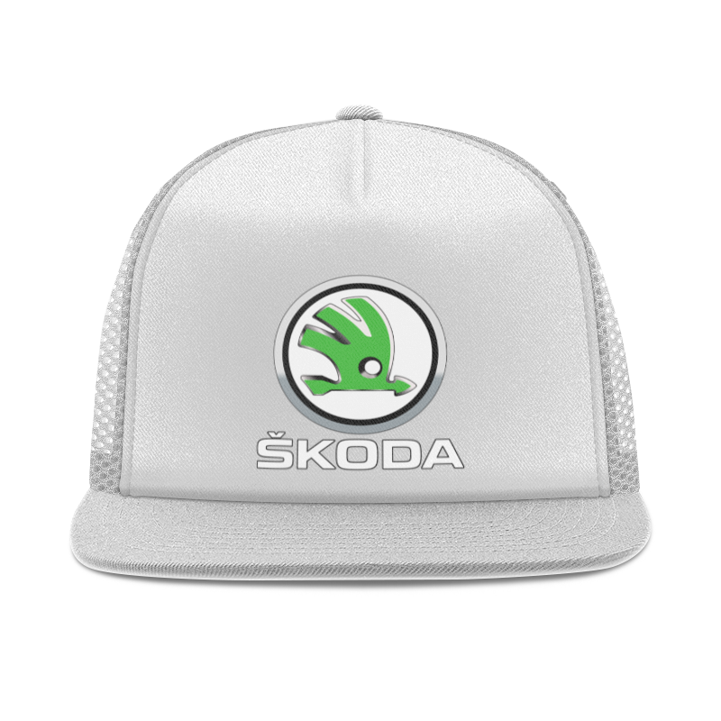 Printio Кепка тракер с сеткой Skoda