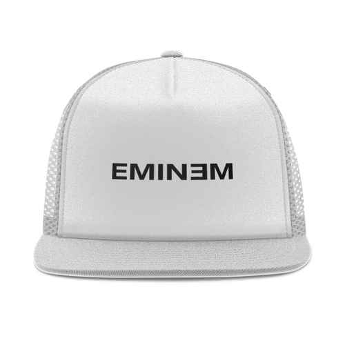 Заказать головной убор в Москве. Кепка тракер с сеткой Eminem от ZVER  - готовые дизайны и нанесение принтов.
