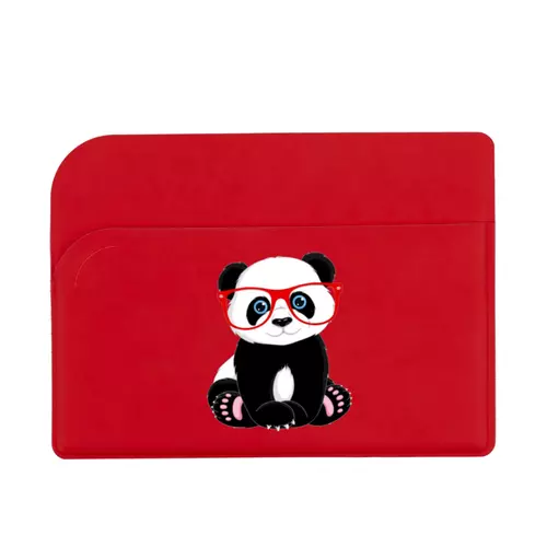 Заказать кошелек в Москве. Картхолдер панда от solntse - готовые дизайны и нанесение принтов.