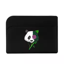 Заказать кошелек в Москве. Картхолдер панда от solntse - готовые дизайны и нанесение принтов.