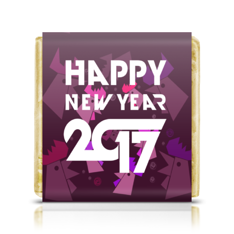 Printio Шоколадка 3,5×3,5 см Happy new year printio шоколадка 3 5×3 5 см с новым годом