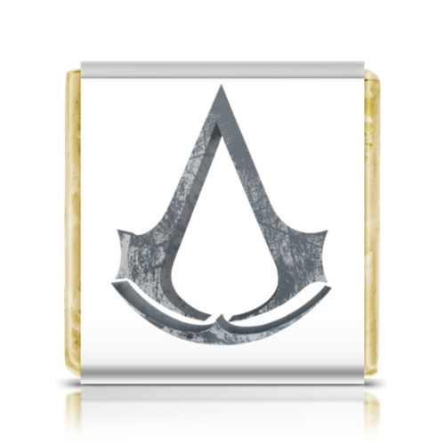 Заказать шоколадки в Москве. Шоколадка 3,5x3,5 см Assassin’s Creed от GeekFox  - готовые дизайны и нанесение принтов.