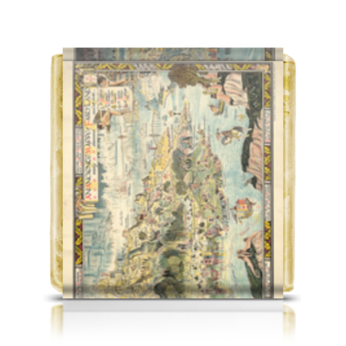 Заказать шоколадки в Москве. Шоколадка 3,5x3,5 см An Ancient Mappe of Fairyland от Axis - готовые дизайны и нанесение принтов.