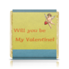 Заказать шоколадки в Москве. Шоколадка 3,5x3,5 см To My Valentine от Andy Quarry - готовые дизайны и нанесение принтов.