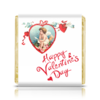 Заказать шоколадки в Москве. Шоколадка 3,5x3,5 см Happy Valentine's Day!  от Andy Quarry - готовые дизайны и нанесение принтов.