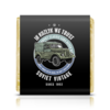 Заказать шоколадки в Москве. Шоколадка 3,5x3,5 см Soviet classic car never die! (Газ-69) от Рустам Юсупов - готовые дизайны и нанесение принтов.
