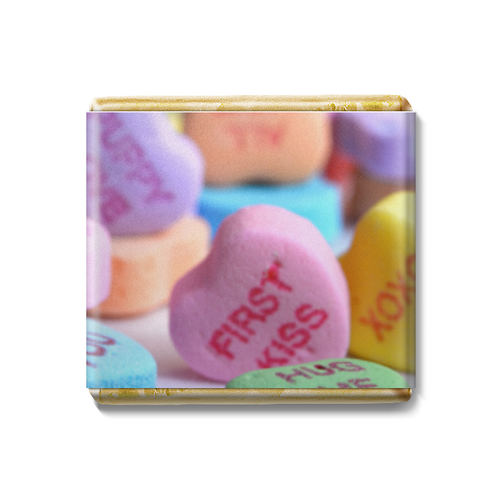 Набор конфет &quot;С ореховой начинкой&quot; Сердечки #3123557 в Москве, цена 900 руб.: купить шоколадные наборы с принтом от FireFoxa в интернет-магазине