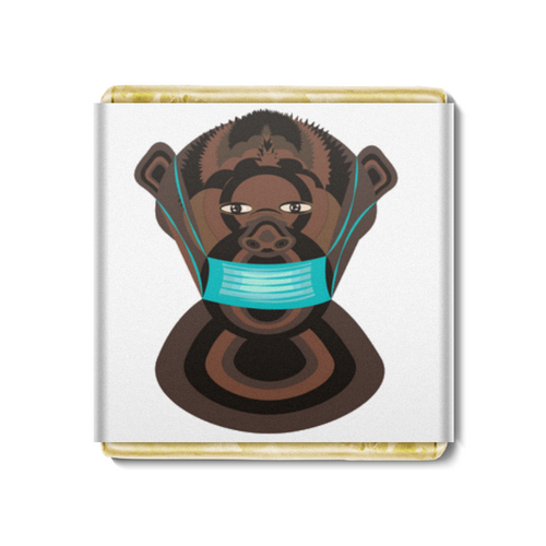 PC Форма для конфет ПРАЛИНЕ обезьянка (короб 1 шт.) Силиконовые формы для тортов Silikomart