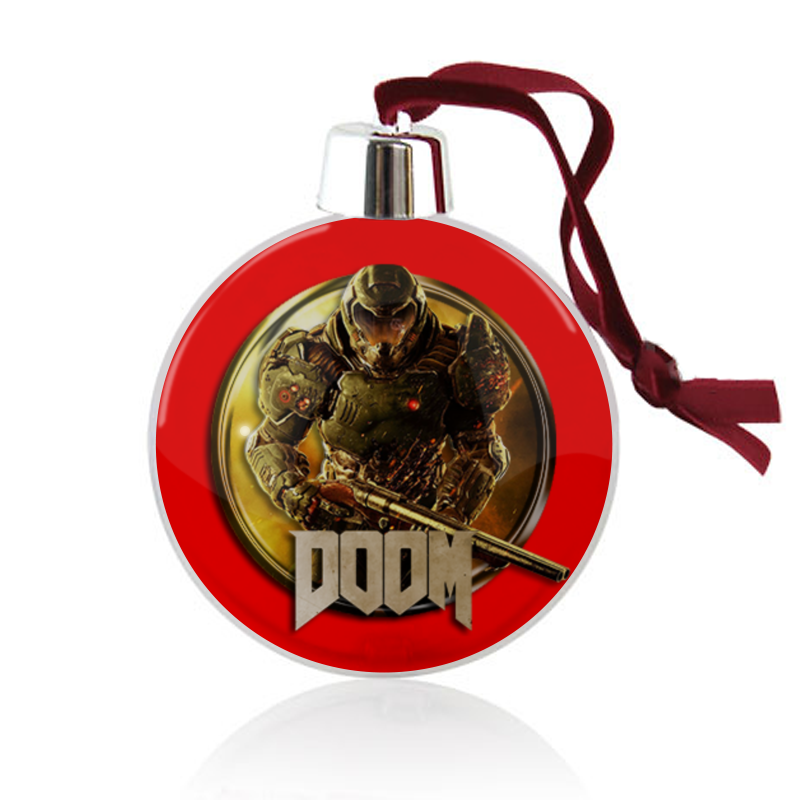 Printio Ёлочный шар Doom. doom slayers collection doom doom 2 doom 3 doom 2016 русская версия xbox one