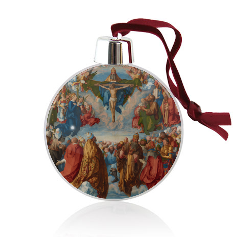 Printio Ёлочный шар Поклонение святой троице (альбрехт дюрер)