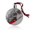 Заказать ёлочное украшение в Москве. Ёлочный шар Поезд от Серёга  - готовые дизайны и нанесение принтов.