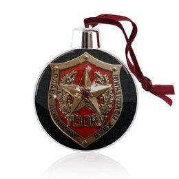 Заказать ёлочное украшение в Москве. Ёлочный шар ТВОКУ от Серёга  - готовые дизайны и нанесение принтов.