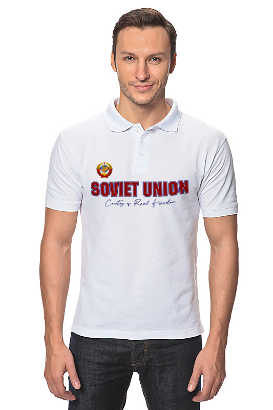 Printio Рубашка Поло Ссср - страна настоящей свободы printio футболка wearcraft premium ссср страна настоящей свободы