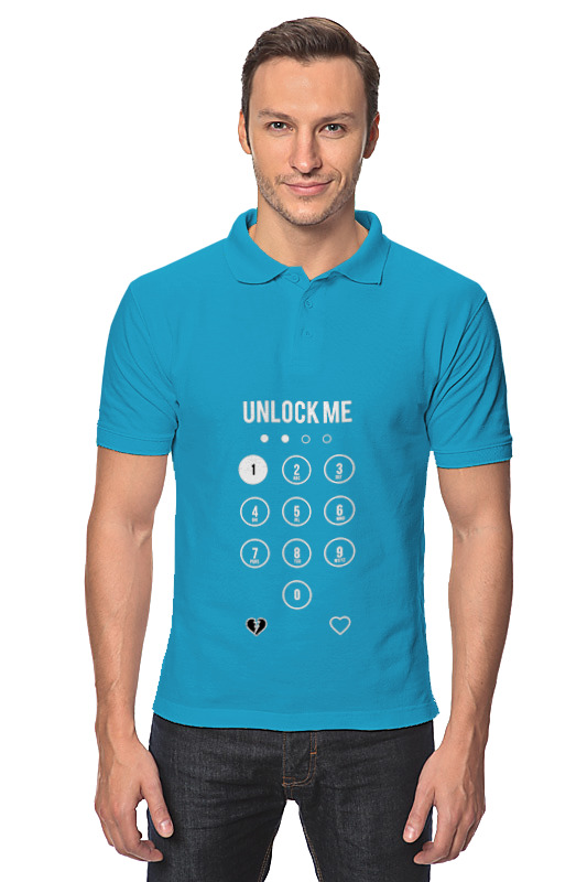Printio Рубашка Поло Unlock me! поло me