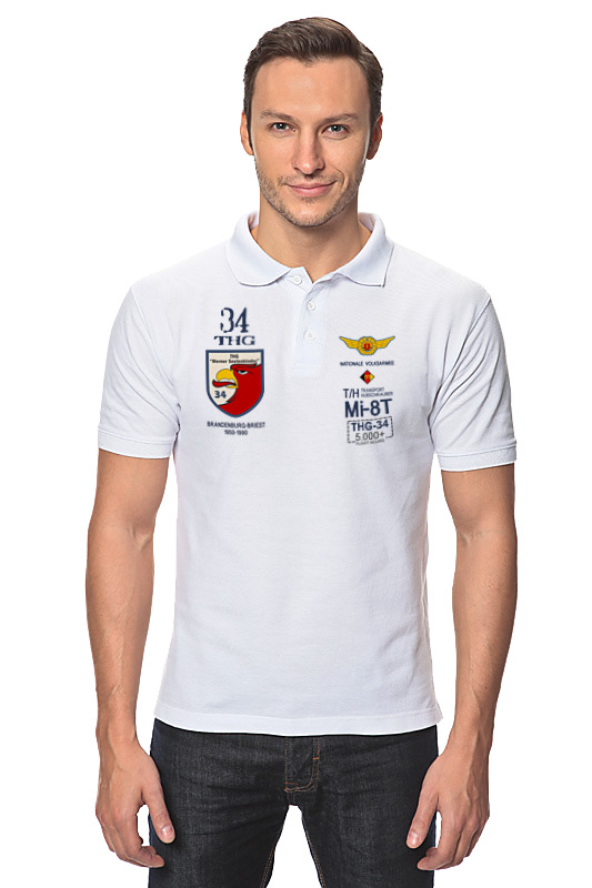 Printio Рубашка Поло Ввс гдр эскадрилья thg-34 printio футболка wearcraft premium ввс гдр эскадрилья thg 34