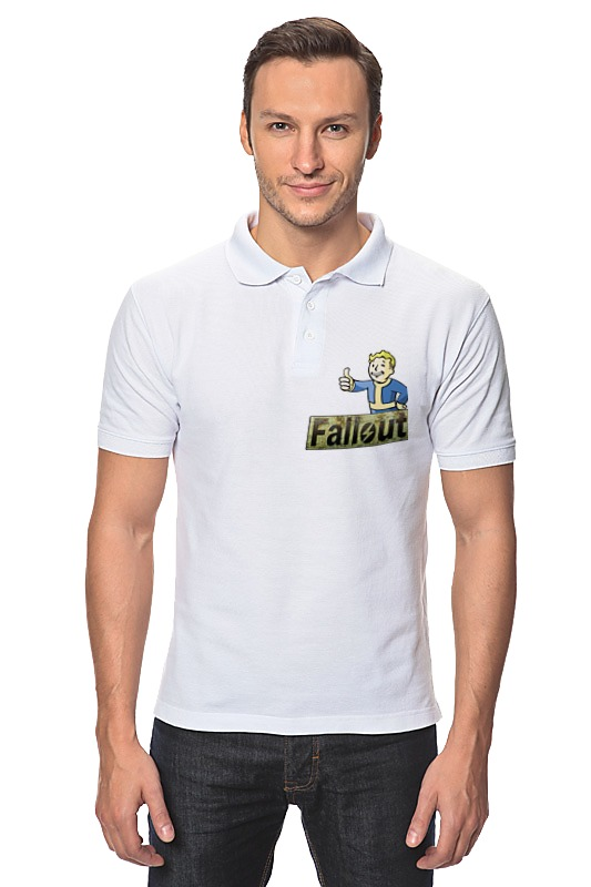 Printio Рубашка Поло Vault boy