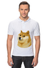 Заказать мужскую поло в Москве. Рубашка Поло Doge  от Jimmy Flash - готовые дизайны и нанесение принтов.