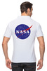 Заказать мужскую поло в Москве. Рубашка Поло NASA  от Jimmy Flash - готовые дизайны и нанесение принтов.