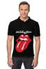 Заказать мужскую поло в Москве. Рубашка Поло The Rolling Stones от BeliySlon - готовые дизайны и нанесение принтов.