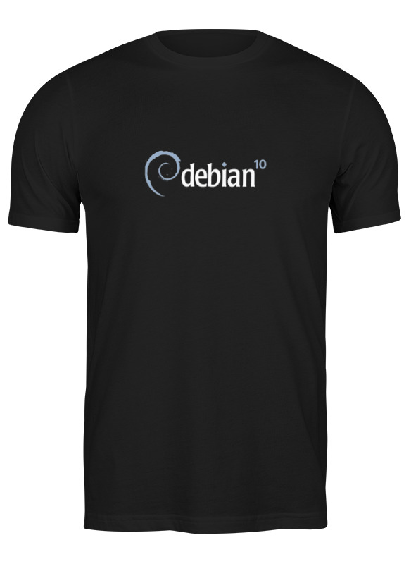 Printio Футболка классическая Debian 10