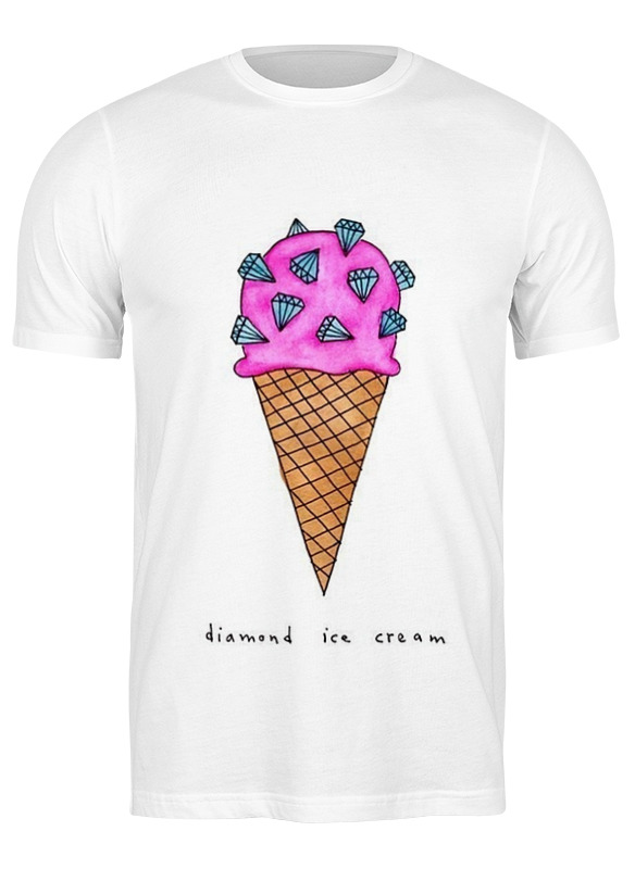 Printio Футболка классическая Diamond ice cream футболка классическая printio stance ice cream car
