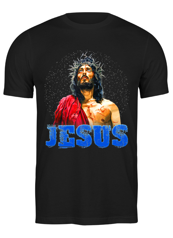 Printio Футболка классическая ✟jesus christ✟ printio футболка с полной запечаткой мужская jesus christ