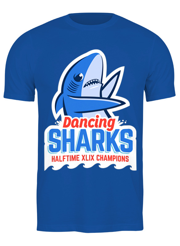 Printio Футболка классическая Танцующая акула (суперкубок) футболка dreamshirts кэти перри женская черная 3xl