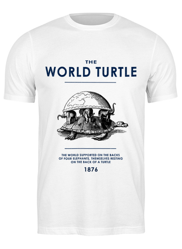 Printio Футболка классическая World turtle