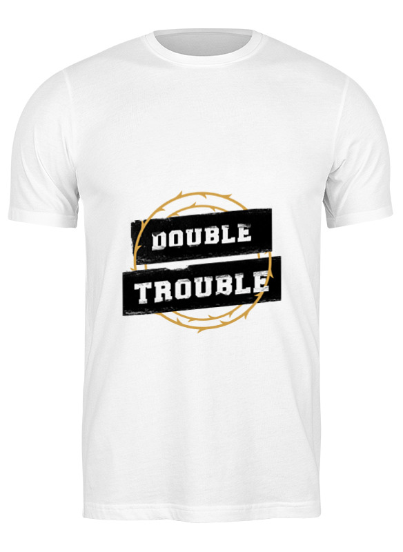 Printio Футболка классическая Double trouble printio свитшот унисекс хлопковый double trouble