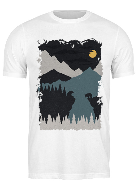 Printio Футболка классическая Mountains and bears printio футболка классическая bears in the mountains