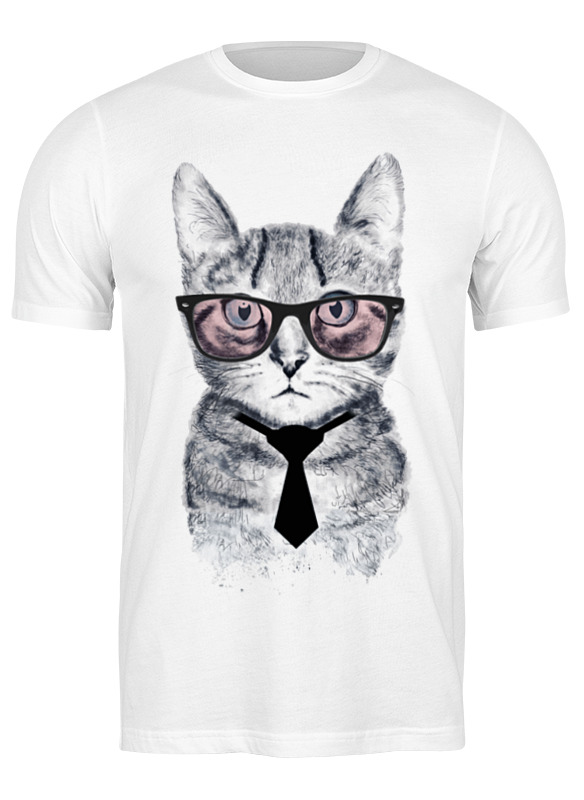 Printio Футболка классическая Умный кот printio футболка классическая умный кот