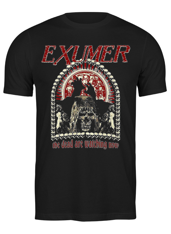 Printio Футболка классическая Exumer (thrash metal band) printio свитшот мужской с полной запечаткой exumer thrash metal band