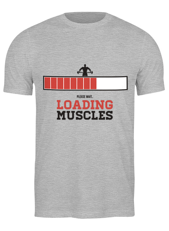 printio футболка с полной запечаткой мужская загрузка мускул Printio Футболка классическая Загрузка мускул