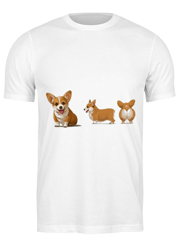 Printio Футболка классическая Корги собака printio футболка классическая корги собака