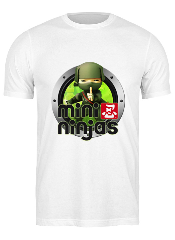 Printio Футболка классическая Mini ninjas printio футболка классическая i love ninjas
