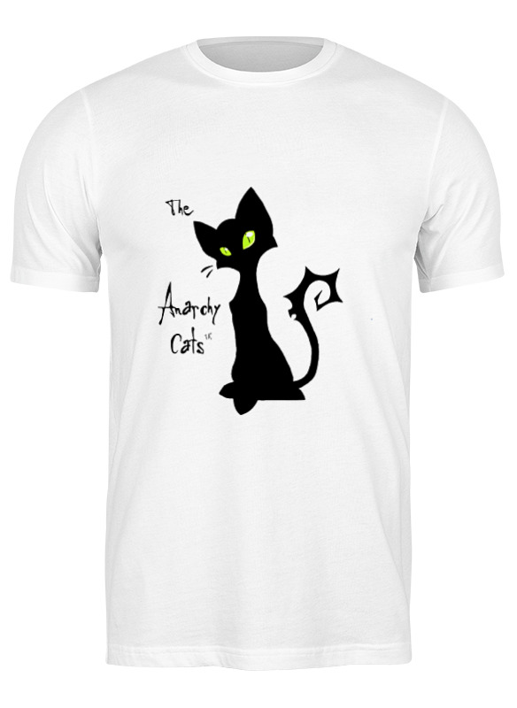 Printio Футболка классическая Кот-анархист printio детская футболка классическая унисекс кот анархист