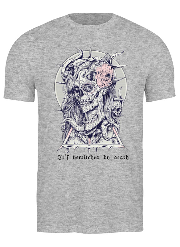 Printio Футболка классическая Околдована смертью (it's bewitched by death) printio футболка wearcraft premium slim fit околдована смертью it s bewitched by death