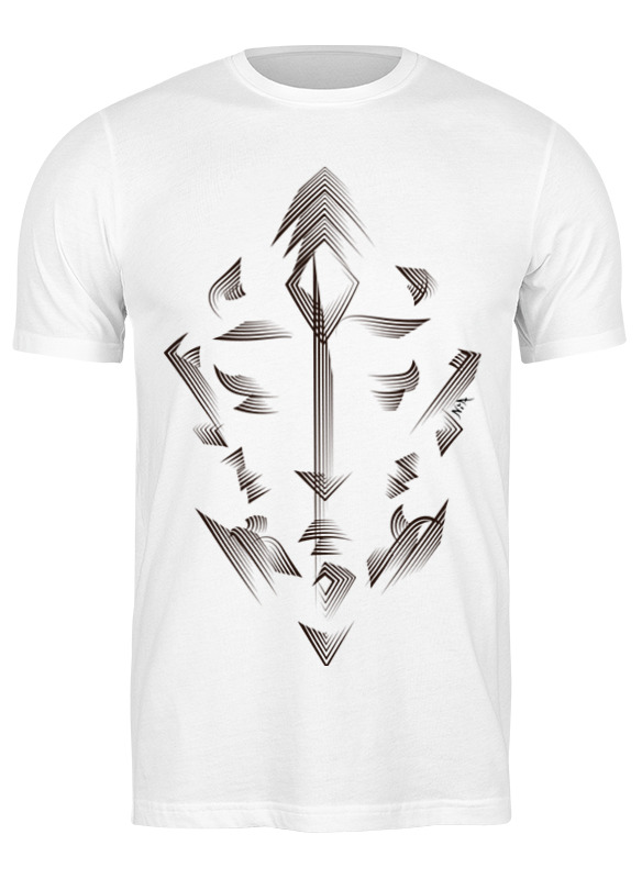 Printio Футболка классическая Орнаментальная графика лицо