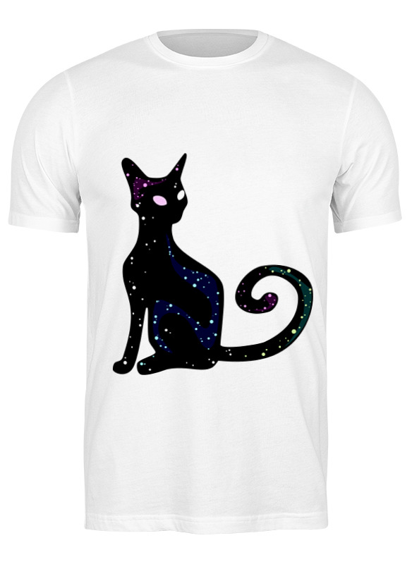 Printio Футболка классическая Космическая кошка мужская футболка космическая кошка с игрушками 2xl синий