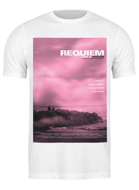 printio футболка классическая реквием по мечте requiem for a dream Printio Футболка классическая Реквием по мечте / requiem for a dream