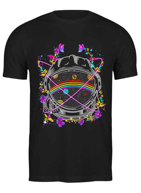 Printio Футболка классическая Космос в цветах