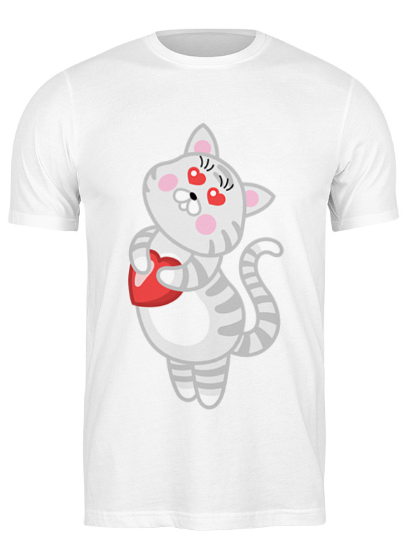 Printio Футболка классическая Влюбленная кошечка