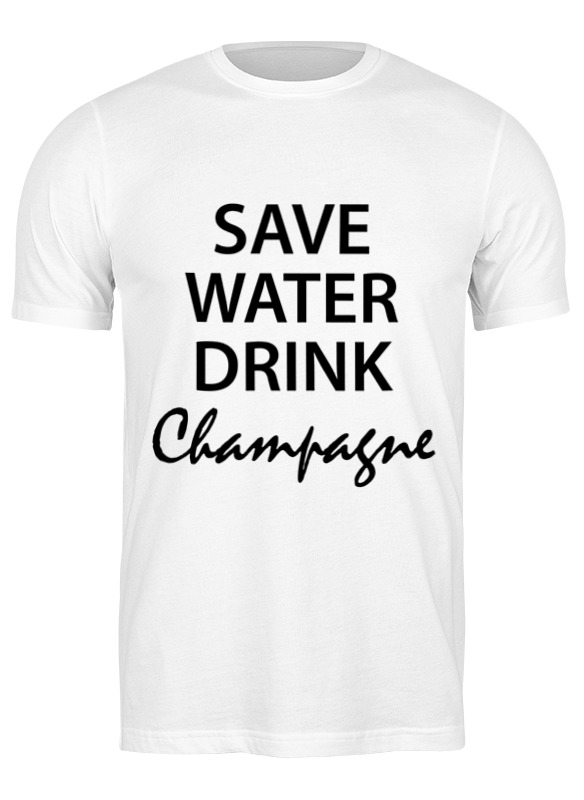 Printio Футболка классическая Save water printio детская футболка классическая унисекс save water