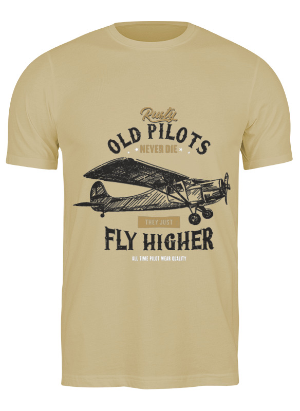 Printio Футболка классическая Пилоты не умирают футболки print bar старые пилоты не умирают