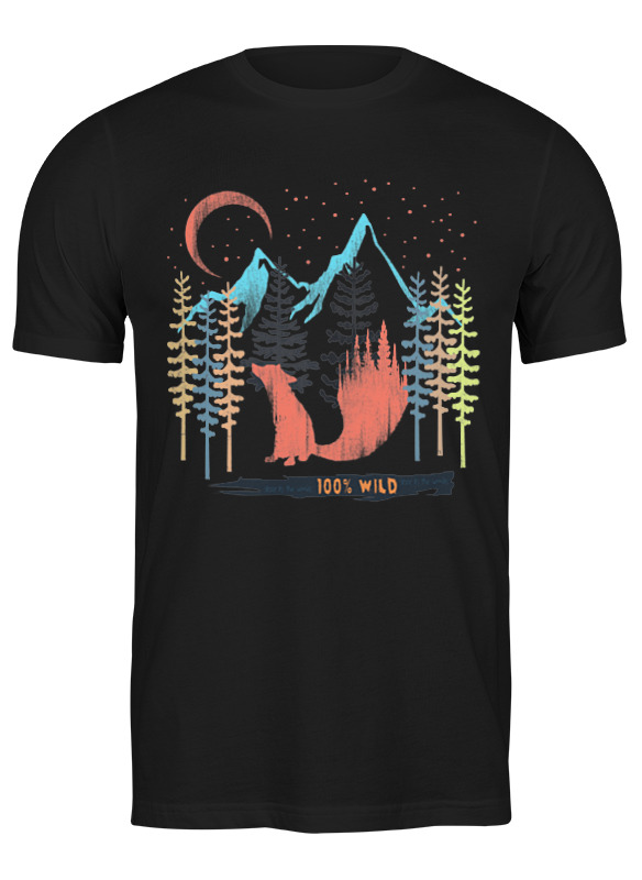 Printio Футболка классическая Fox here