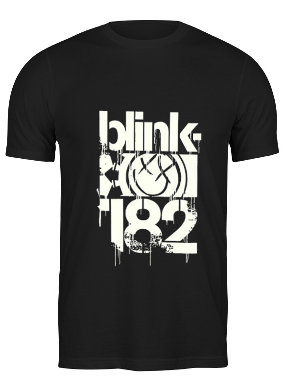 Printio Футболка классическая Blink-182 smile printio свитшот унисекс хлопковый blink 182 smile