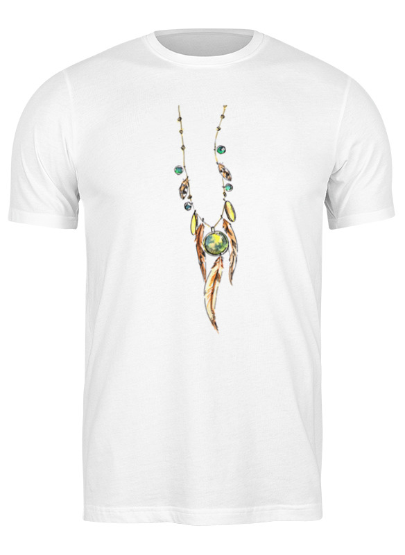 Printio Футболка классическая Ожерелье настоящего индейца printio футболка классическая ожерелье настоящего индейца