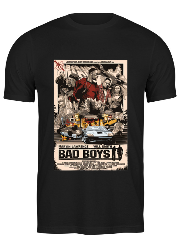 Printio Футболка классическая Плохие парни (bad boys) printio футболка wearcraft premium плохие парни bad boys