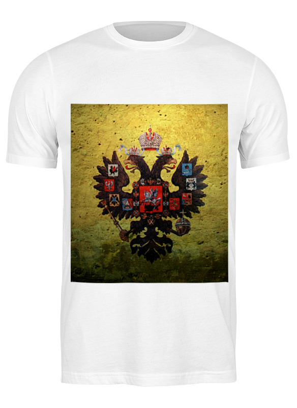 printio футболка wearcraft premium slim fit госуда́рственный герб росси́йской федера́ции Printio Футболка классическая Госуда́рственный герб росси́йской федера́ции