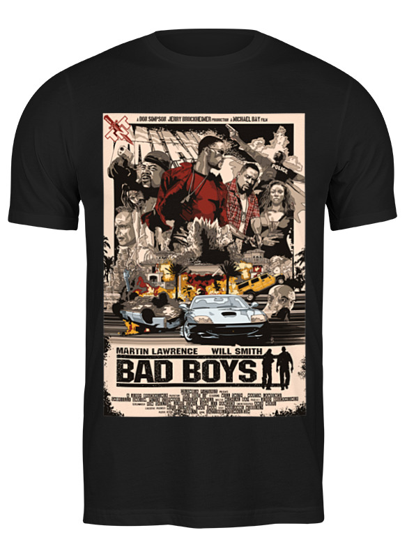 Printio Футболка классическая Плохие парни (bad boys) printio футболка wearcraft premium плохие парни bad boys